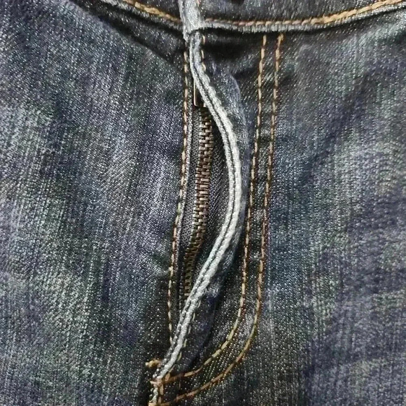 High Rise Jeans Size 10  Kut From The Kloth Dark Blue Boot Cut EUC - Picture 3 of 11